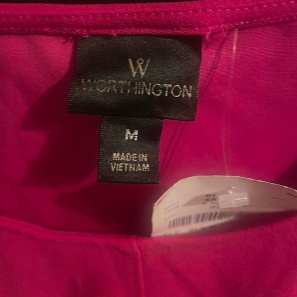 Worthington Women's Pink Blouse - Picture 2 of 3